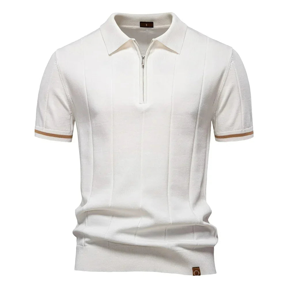 Camisa Polo Hombre Slim Fit con Medio Cierre Vicenza - foto 11
