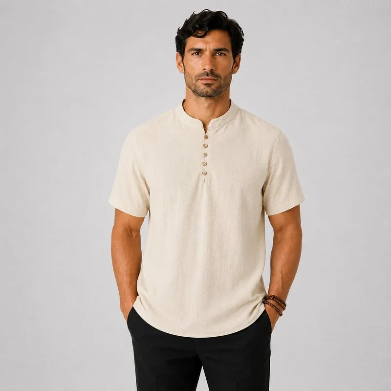 Camisa de Lino Hombre Chapadmalal