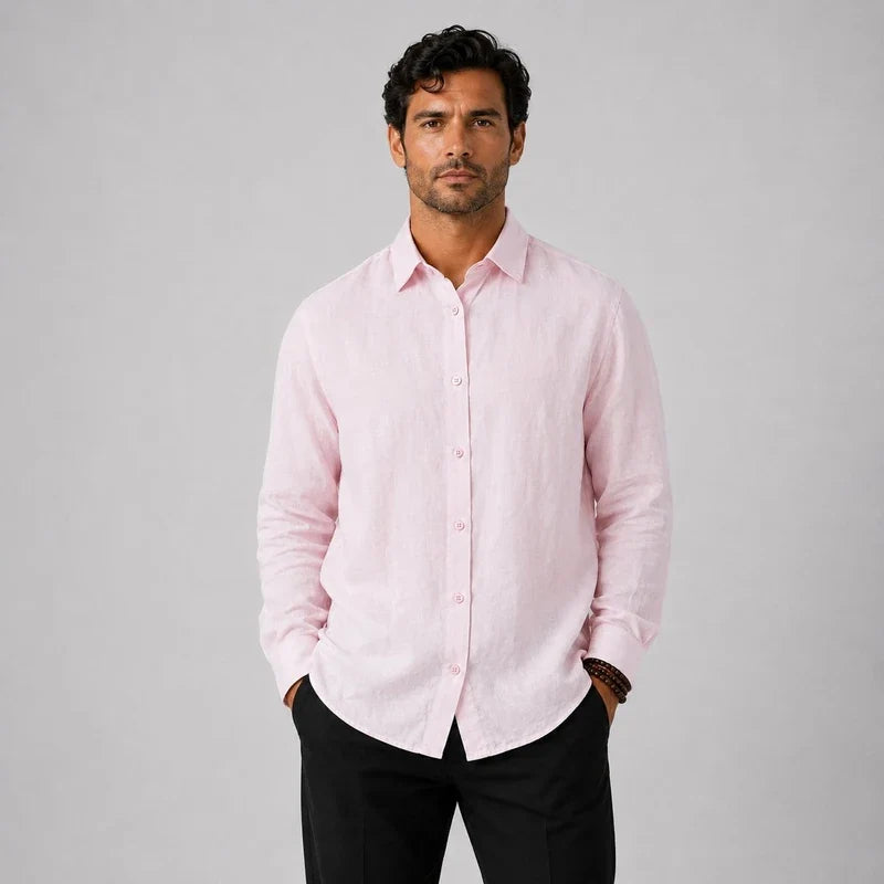 Camisa de Lino Hombre Mar del Plata