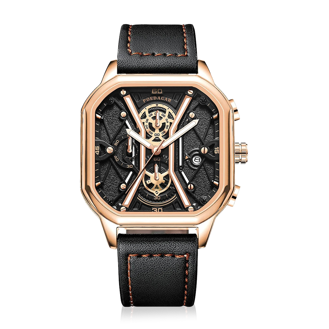 Reloj Hombre Artesano Dorado