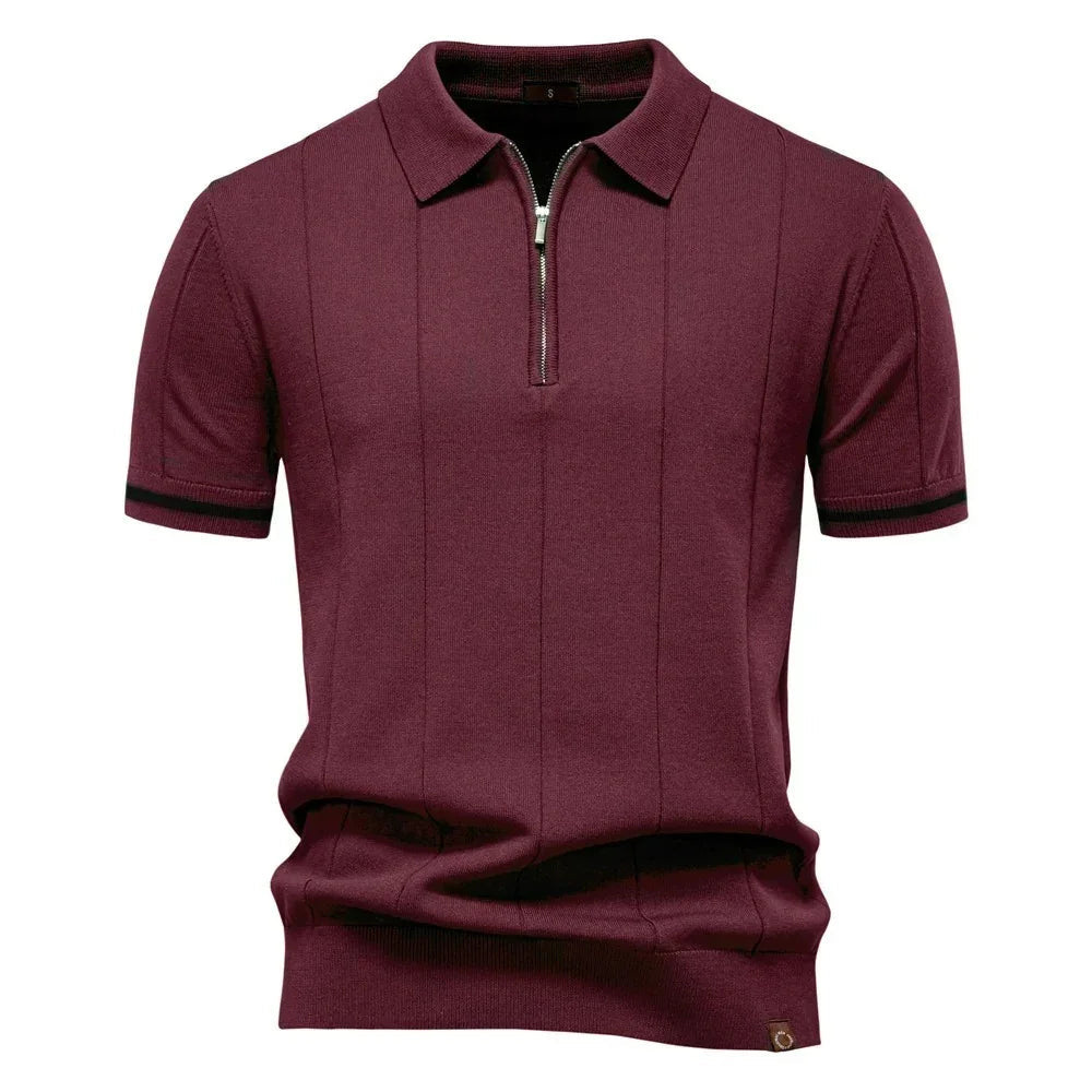 Camisa Polo Hombre Slim Fit con Medio Cierre Vicenza - foto 16
