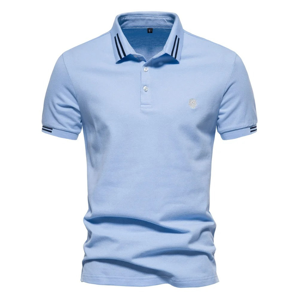 Camisa Polo Hombre 100% Algodón Piqué Casual Rosario - foto 12