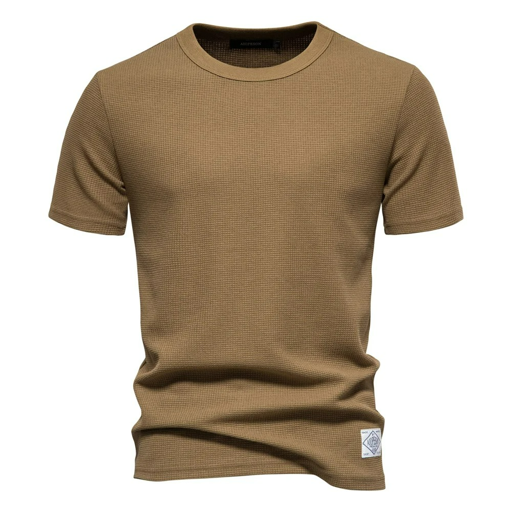 Remera Hombre Waffle Cuello Redondo Premium Devoto - foto 10