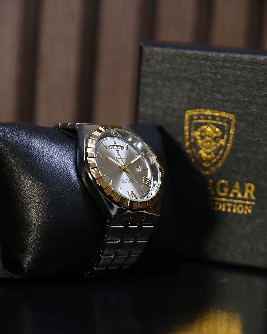 Reloj Hombre Mónaco Negro