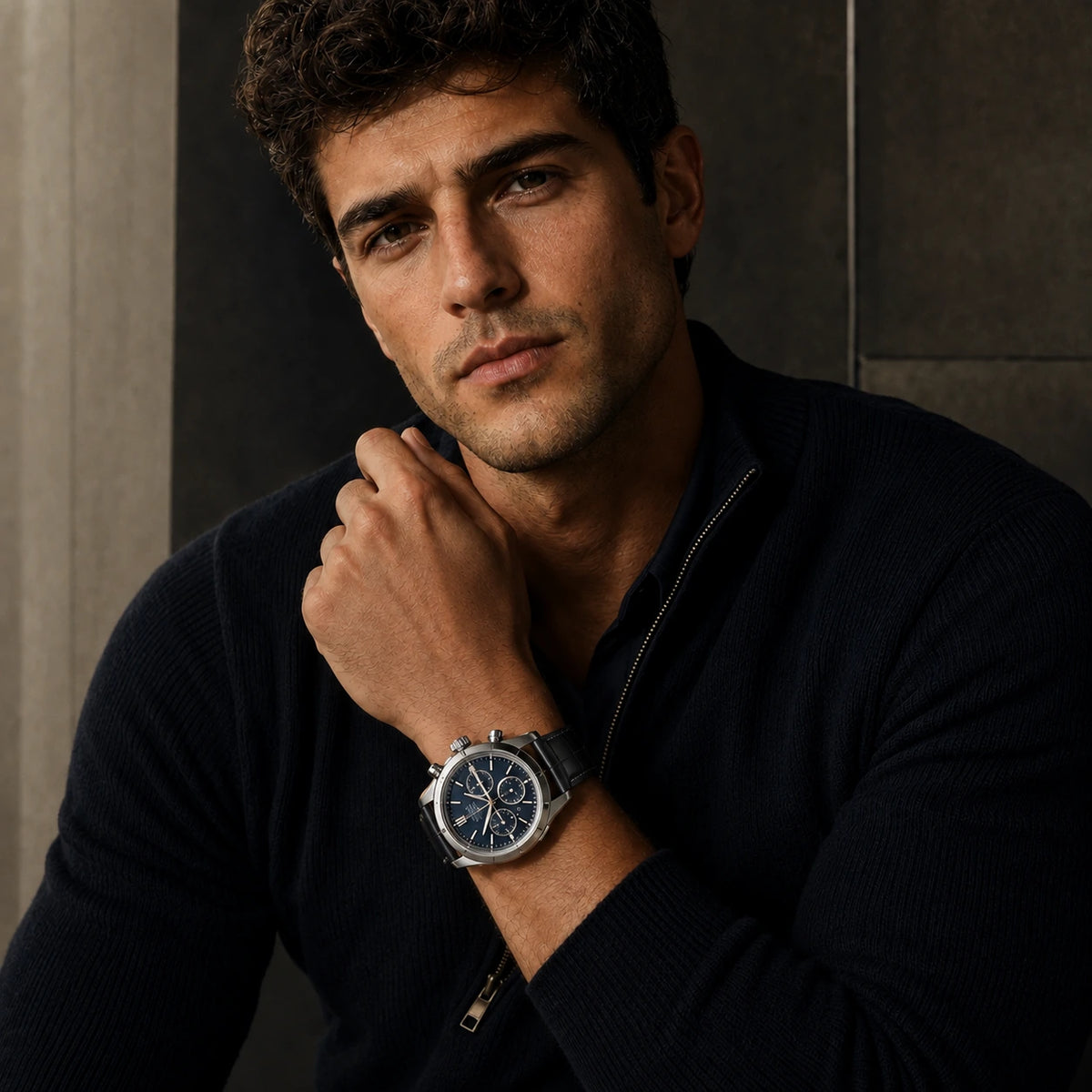 Reloj Hombre Gran Premio Negro