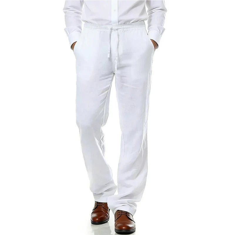 Pantalón de Lino Hombre Casual Positano - foto 2