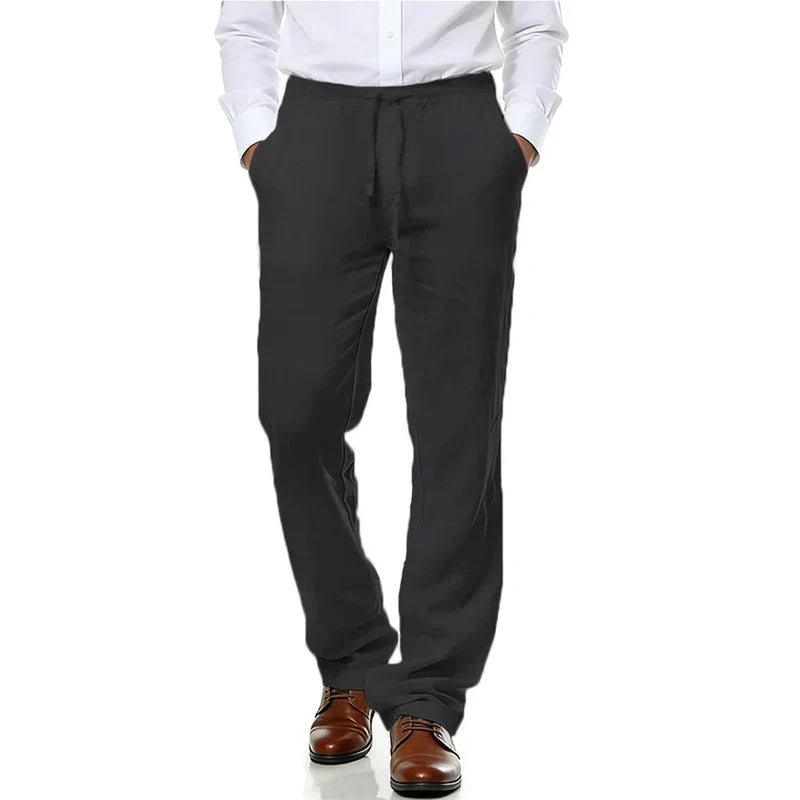 Pantalón de Lino Hombre Casual Positano - foto 5