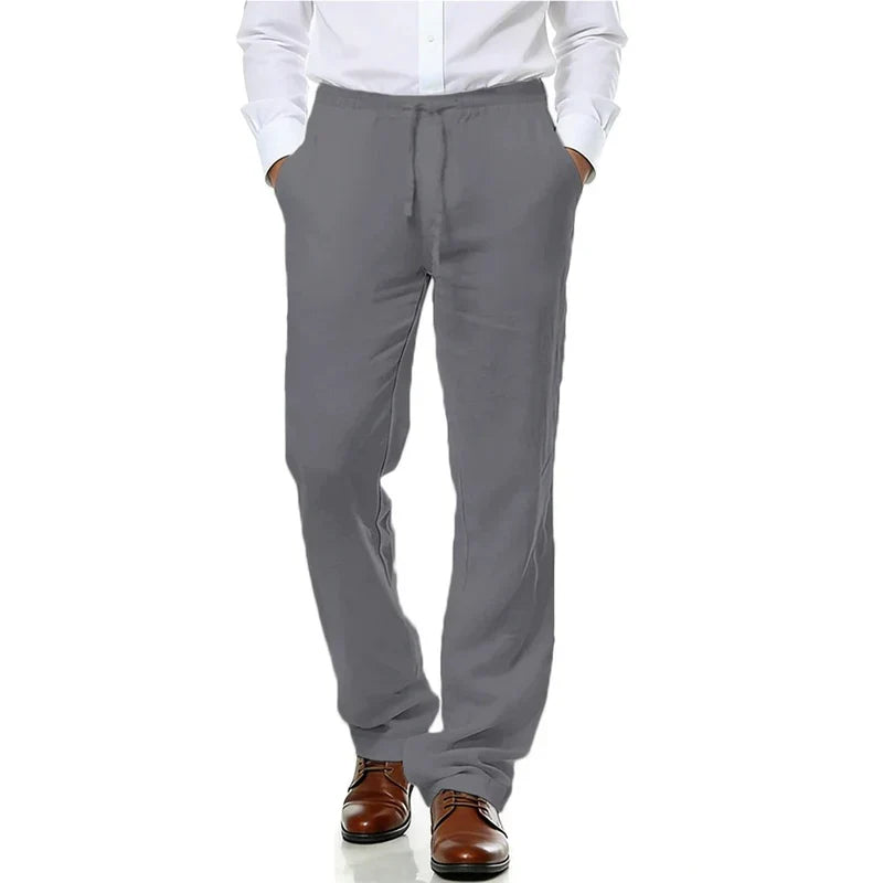 Pantalón de Lino Hombre Casual Positano - foto 6
