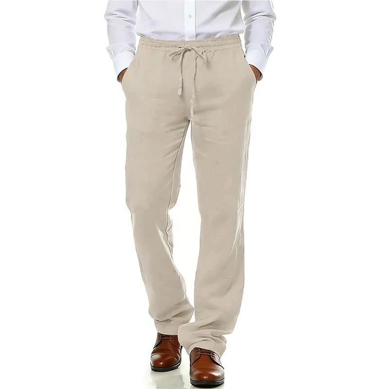 Pantalón de Lino Hombre Casual Positano - foto 4