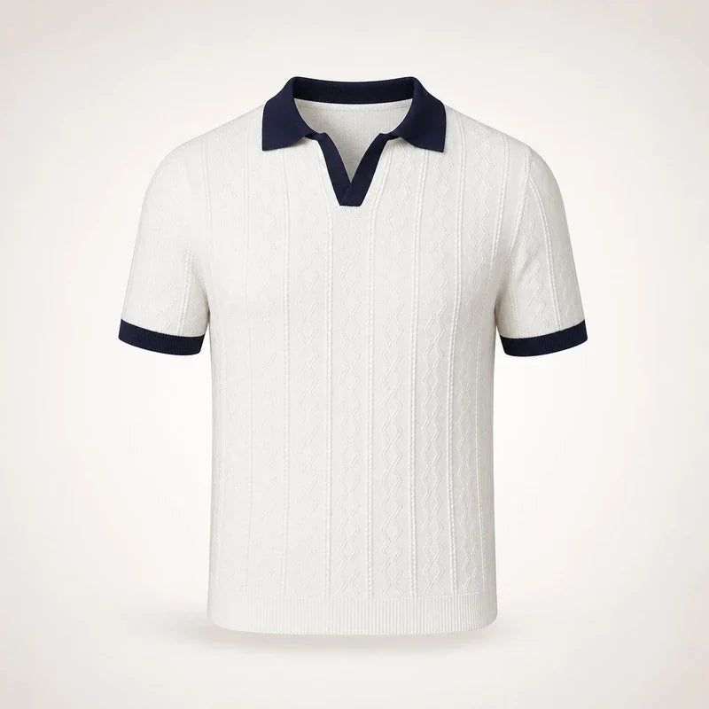 Polo Hombre Old Money Tricot Premium Calce Elegante - foto 12