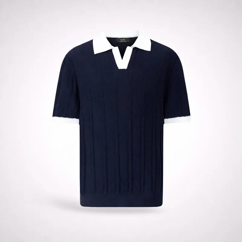 Polo Hombre Old Money Tricot Premium Calce Elegante - foto 2