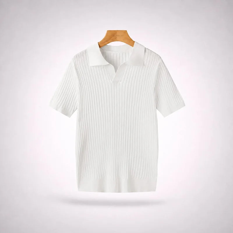 Camisa Polo Hombre Slim Fit Acanalada Beccar - foto 2