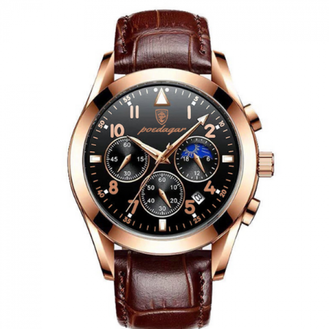 Reloj Hombre Forja Clásico Bronce