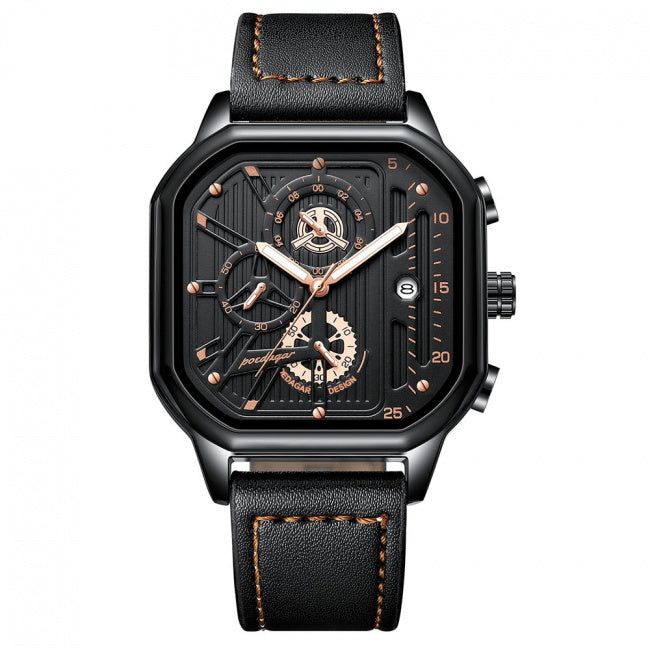 Reloj Hombre Fórmula Negro / Dorado