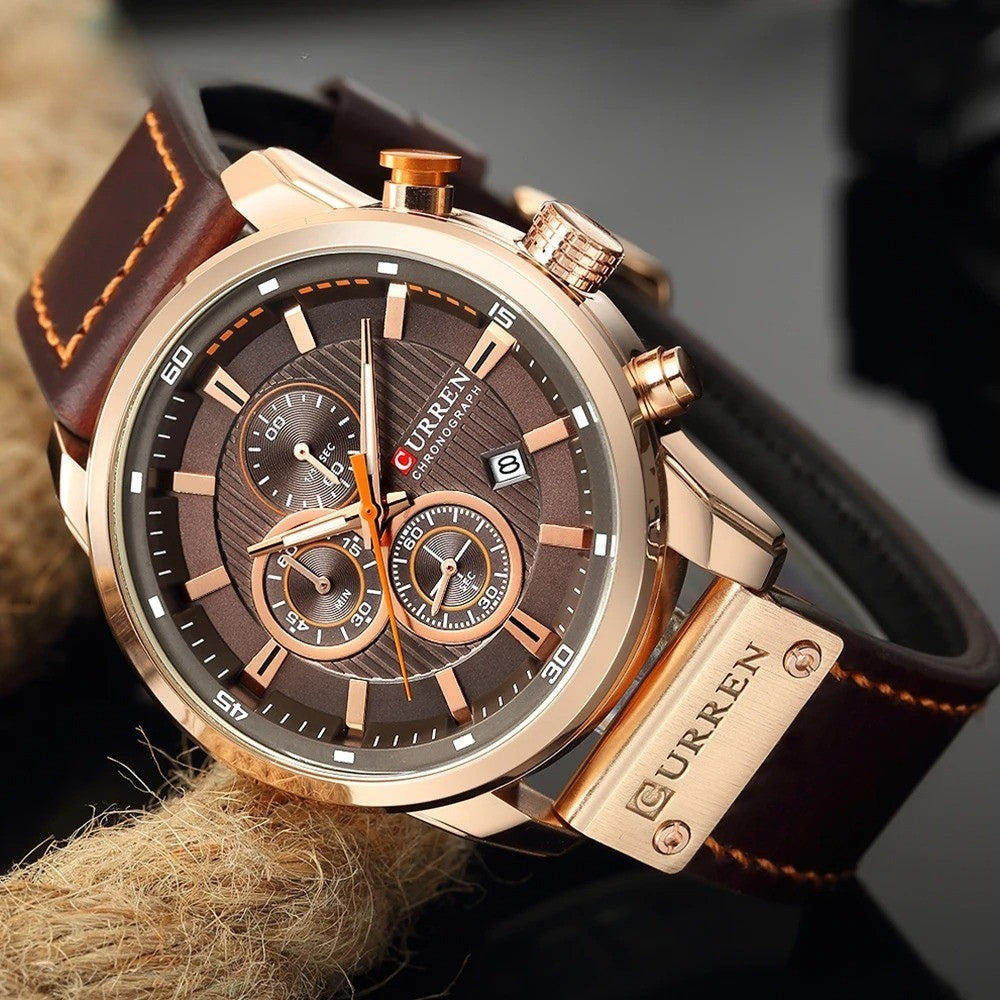 Reloj de Cuero Hombre Dominus - Cronógrafo - foto 5