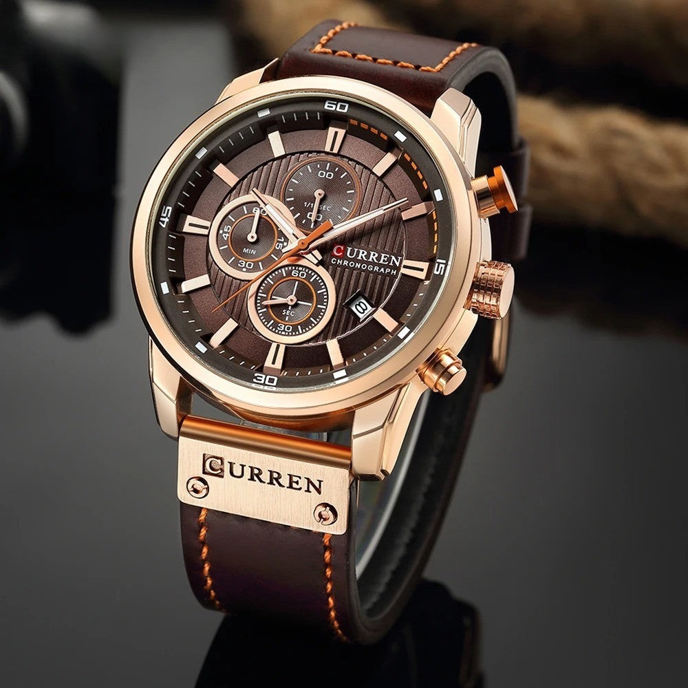 Reloj de Cuero Hombre Dominus - Cronógrafo - foto 4