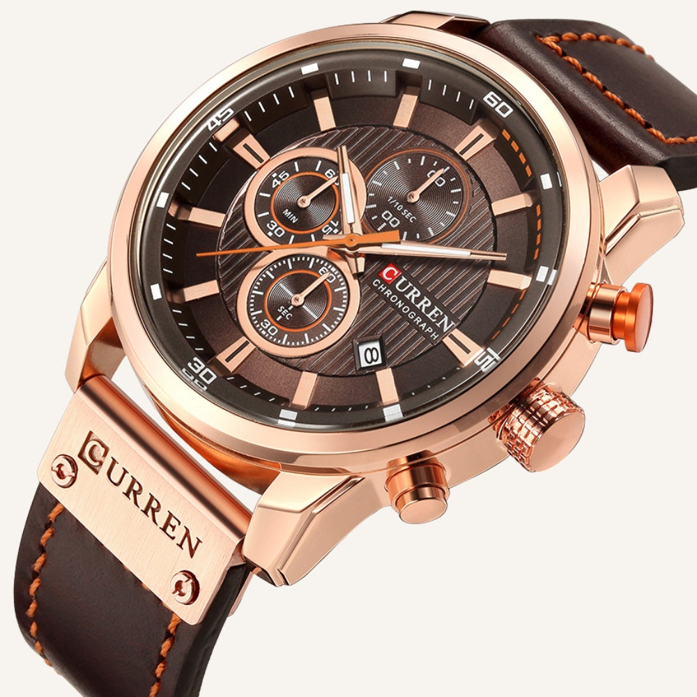 Reloj de Cuero Hombre Dominus - Cronógrafo - foto 2