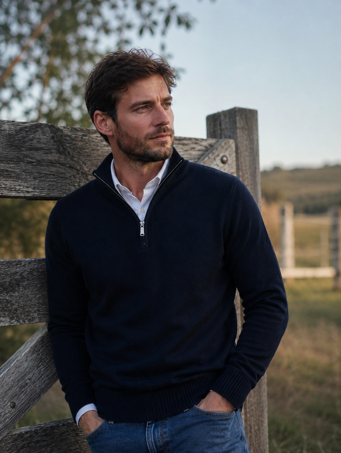 Sweater Hombre de Algodón Calce Ajustado Angostura - foto 11