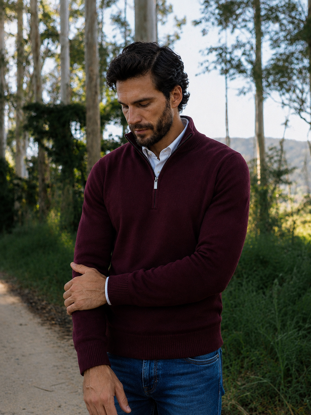 Sweater Hombre de Algodón Calce Ajustado Angostura - foto 23