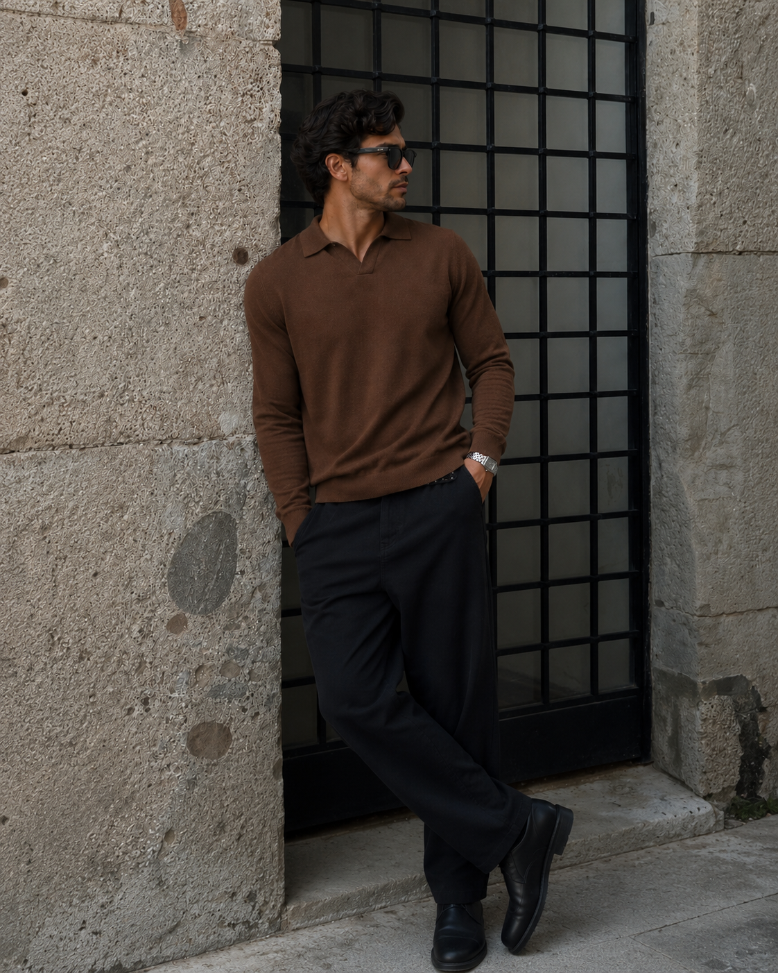 Sweater Hombre de Algodón Casual Tronador - foto 6