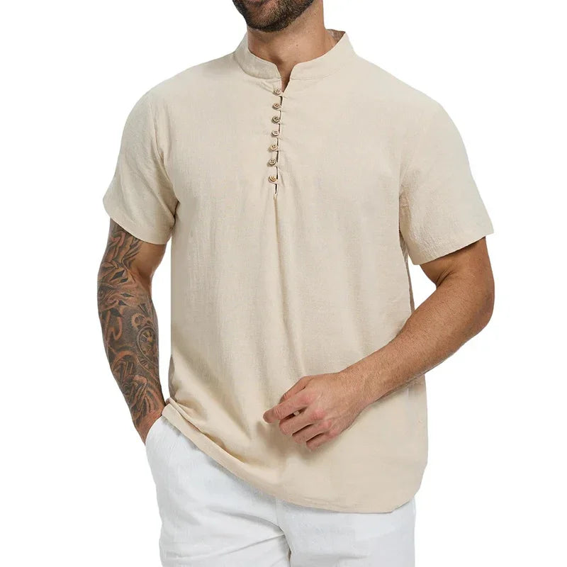 Camisa de Lino Hombre Chapadmalal - foto 2