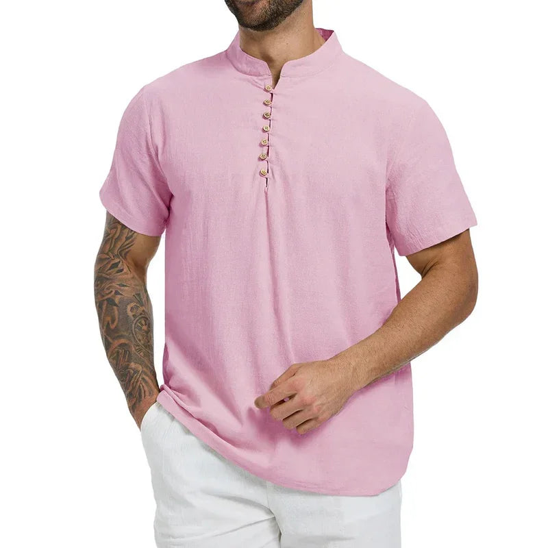 Camisa de Lino Hombre Chapadmalal - foto 3